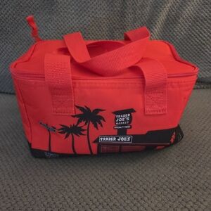 Trader Joe's Red Insulated Lunch Bag